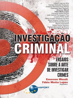 cover image of Investigação Criminal